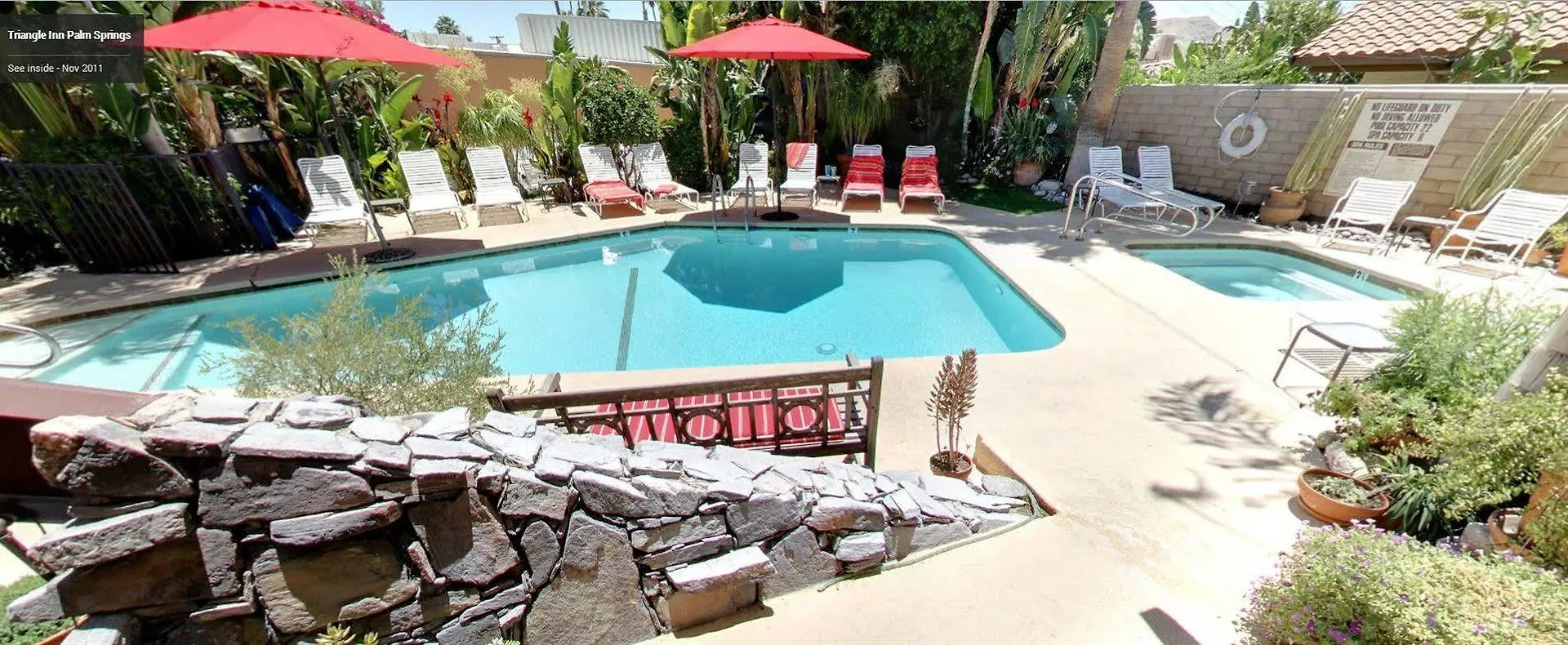 Triangle Inn Clothing Optional Resort For Men Palm Springs